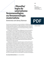 Jenny Slatmann - Por Uma Antropologia Do Corpo