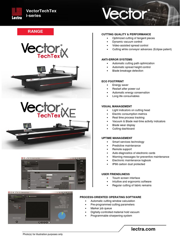 Vectortechtex I-Series: Cutting Quality & Performance | PDF | Blade