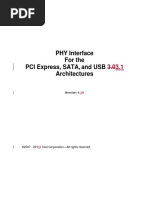 Phy Interface Pci Express Sata Usb3 1 Architectures 4 2