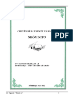 Nhóm Nitơ: Chuyên Đề Lí Thuyết Và Bài Tập