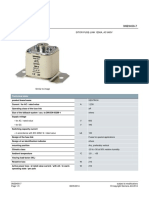 Product Data Sheet 3NE9450-7: Sitor Fuse-Link 1250A, Ac 600V