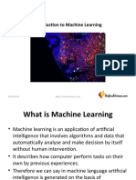 Introduction to Machine Learning - ML Guide