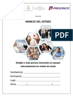 2021 Manual Del Participante Manejo Del Estress