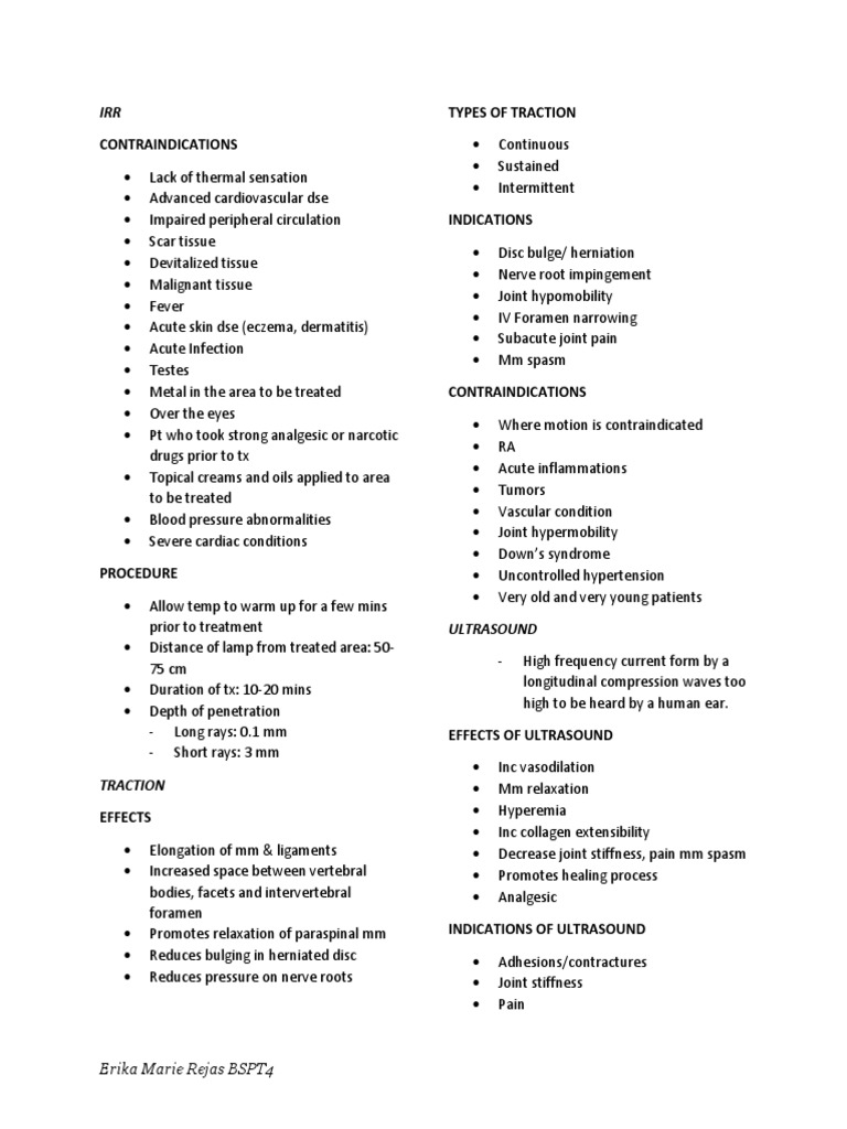 An InDepth Guide to Traction Therapy Modalities, Parameters, and