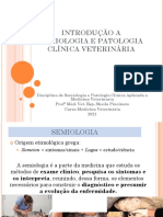 Introdução A Semiologia E Patologia Clínica Veterinária
