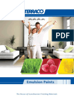 Interior and exterior emulsion paint guide