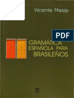 Vicente Masip - Gramatica Española Para Brasileños