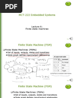 MCT-222 Embedded Systems: Finite State Machines