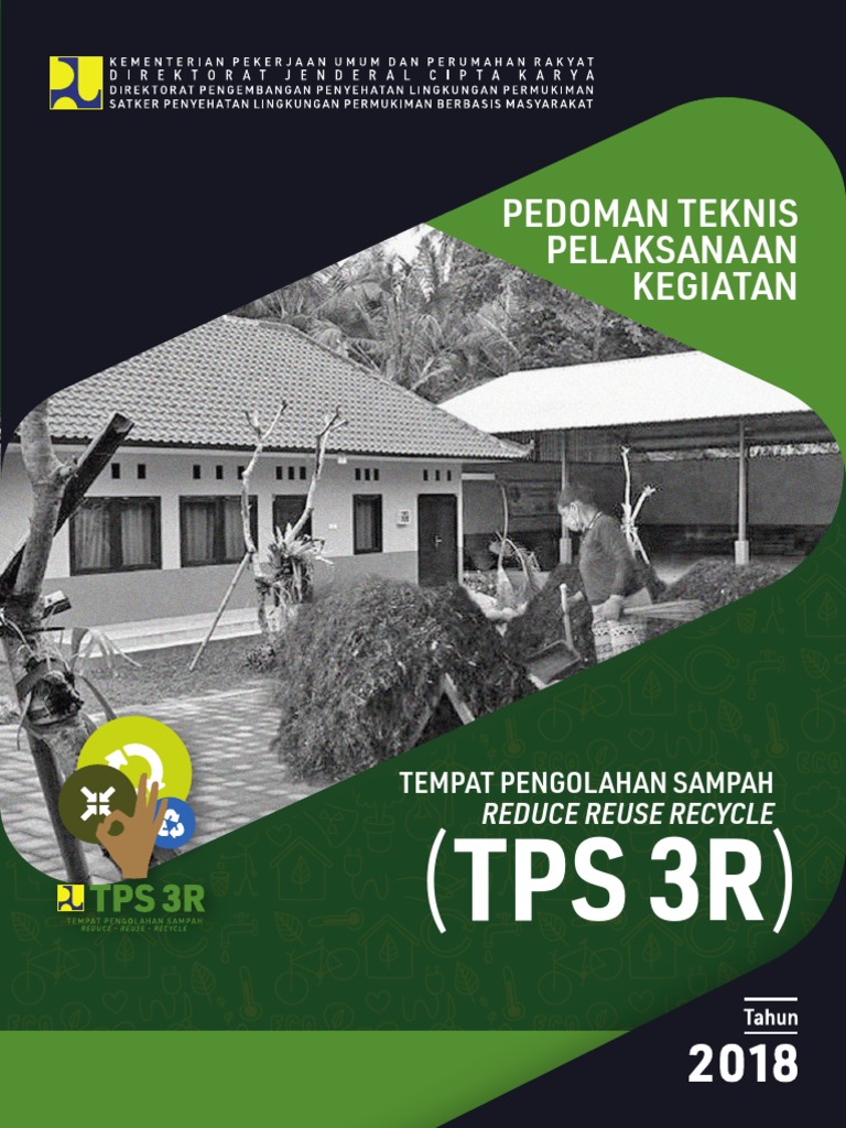 Pedoman Teknis TPS 3R 2024 | PDF