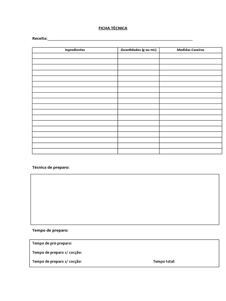 Receituário Padrão Modelo | PDF