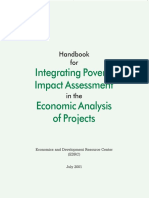 (ADB) Handbook For Integrating Poverty Impact Assessment in The Economic Analysis of Projects