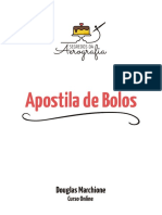 Receitas de massas, recheios e acabamentos para bolos