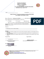 Control No. - Equipment Borrower'S Form: - Ricah Lee P. LEQUIN