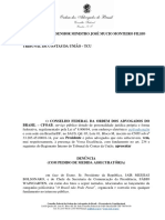 Excelentíssimo Senhor Ministro José Mucio Monteiro Filho