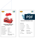 PEW Complete Range of Pumps Motors