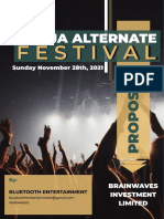 Abuja Alternate Festival Proposal