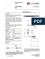 Flexible Discharge Hose DN20, Included Check Valve: SNS IG-100 Fire Suppression System