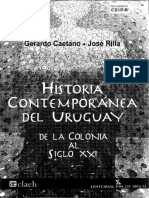 Caetano y Rilla - Historia Contemporánea Del Uruguay