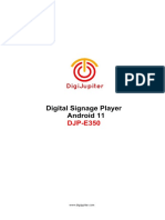 Digital Signage Player Android 11: DJP-E350