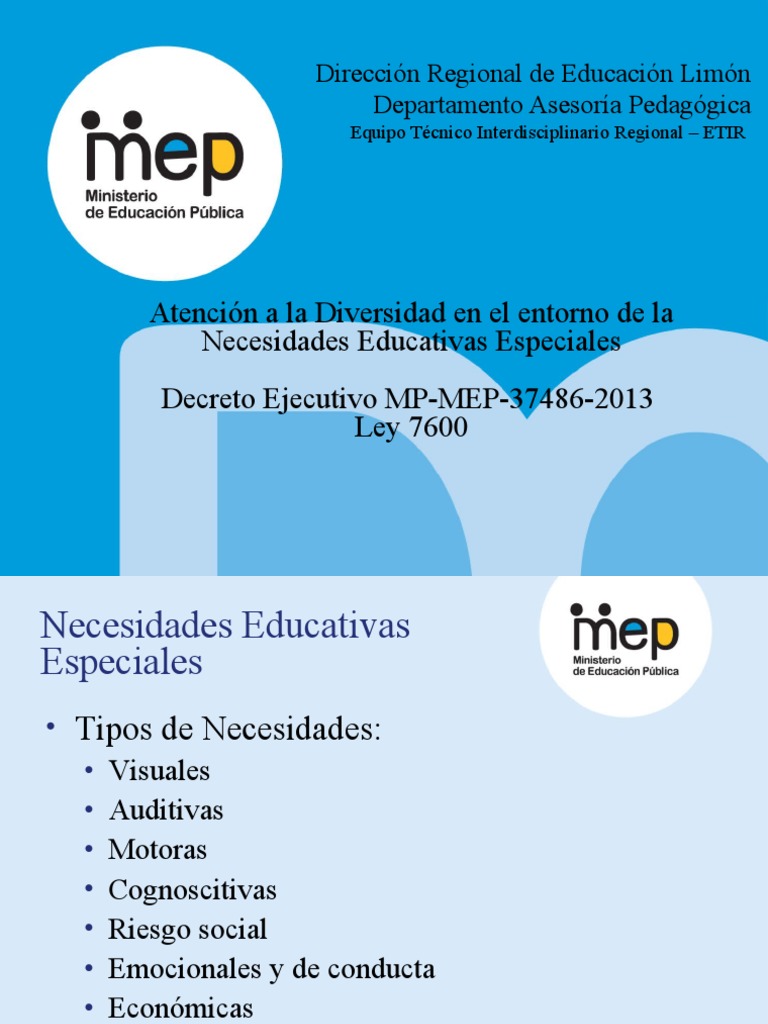 Apoyos Educativos para NEE | PDF | Plan de estudios | Invalidez