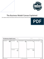Business Model Canvas Explained Handout