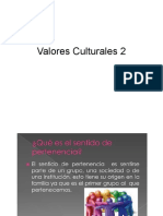 Valores Culturales Clase 4