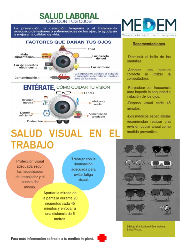 Cuidado de la Salud Visual en el Trabajo | PDF