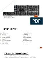 Aspirin and Paracetamol Poisoning