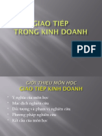 Giao Tiep Kinh Doanh Chuong I