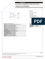 F6QA1G747M2QS: Fbar/Saw Devices For Mobile Communications (Saw Type)