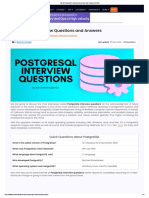 Top 20 PostgreSQL Interview Questions and Answers For 2021