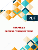 Chapter Ii Present Continous Tense