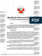 Rde #110-2021-Mineduvmgi-Pronabec Ampliación de Beca Continuidad