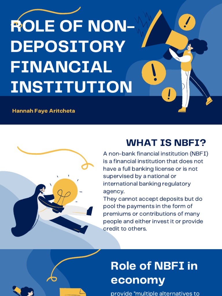 Understanding Non-Depository Institutions | PDF