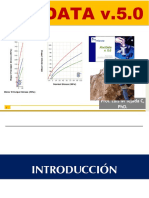 Análisis de resistencia roca con RocData v.5.0