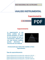 Universidad Nacional Del Altiplano: Espectrometría