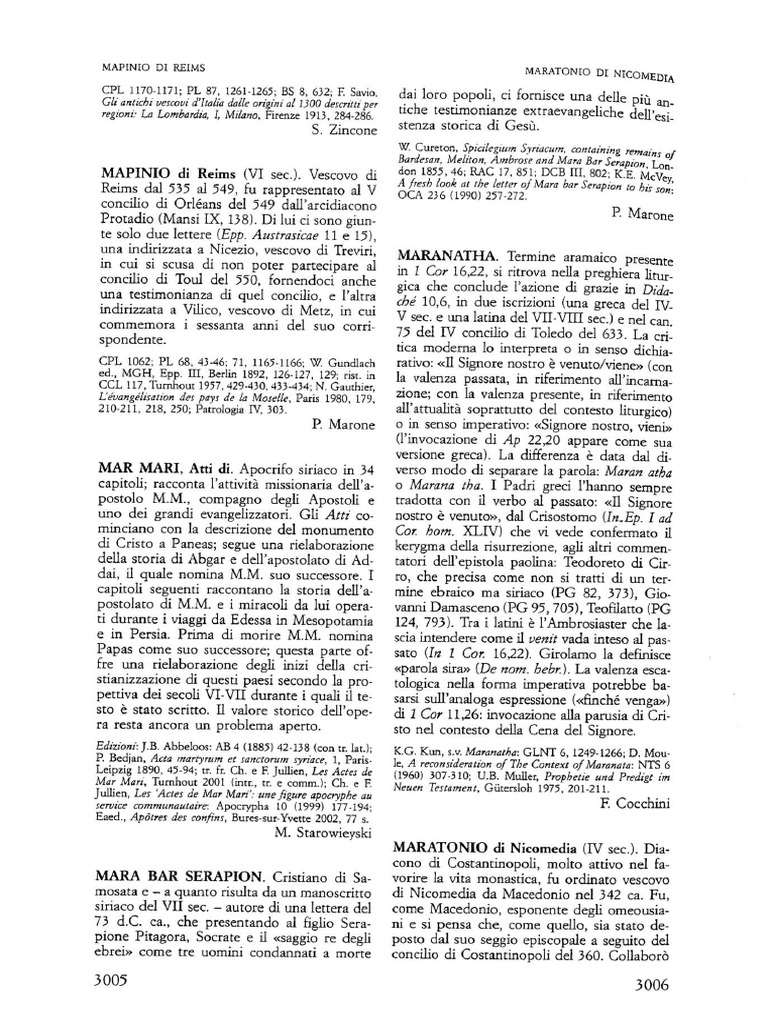 Mara Bar Serapion PDF