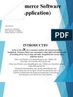 E-Commerce Software (Application)