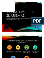 Aplikasi PSC 119 Sijariemas