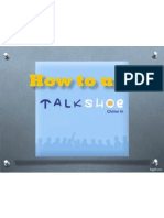 How To Use TalkShoe