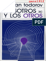 TODOROV, TZVETAN - Nosotros y los Otros (ReflexiÃÂ³n sobre la Diversidad Humana) [por Ganz1912]