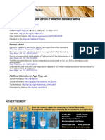 1980 Macromolecular Electronic Device Field-Effect Transistor With A Polythiophene Thin Film