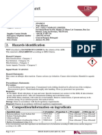 Sparkle - Safety Data Sheet (SDS) - 2021 Eng