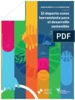 Iberoamérica y la Agenda 2030: el deporte como herramienta para el desarrollo sostenible