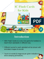 ABC Flash Cards For Kids