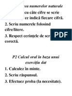 Criterii de Succes Matematică