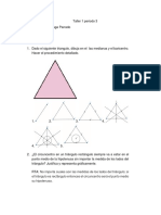 Triángulos, paralelas y ángulos en geometría
