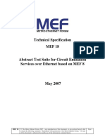 Technical Specification MEF 18
