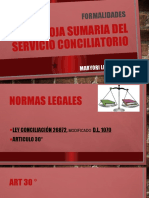 PDF, Curso - Taller 30 Set Formalidades Del Hoja Sumaria Del Servicio Conciliatorio 2