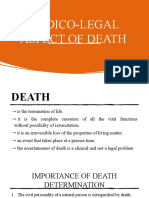 Medico-Legal Aspect of Death